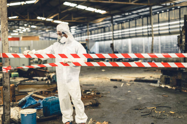 Professional Odor Removal technician working in Santa Paula, CA